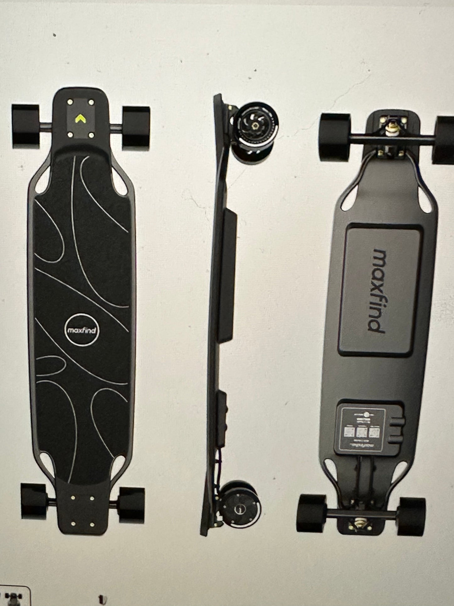 Maxfind’s New Max5 Series Four-Wheel Electric Skateboard Remote Control