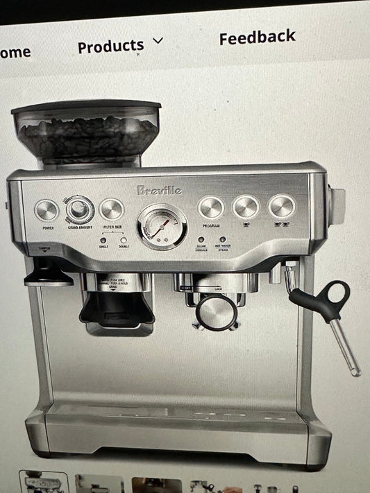 Breville Barista Express Espresso Machine Brushed Stainless Steel Expreso Machine