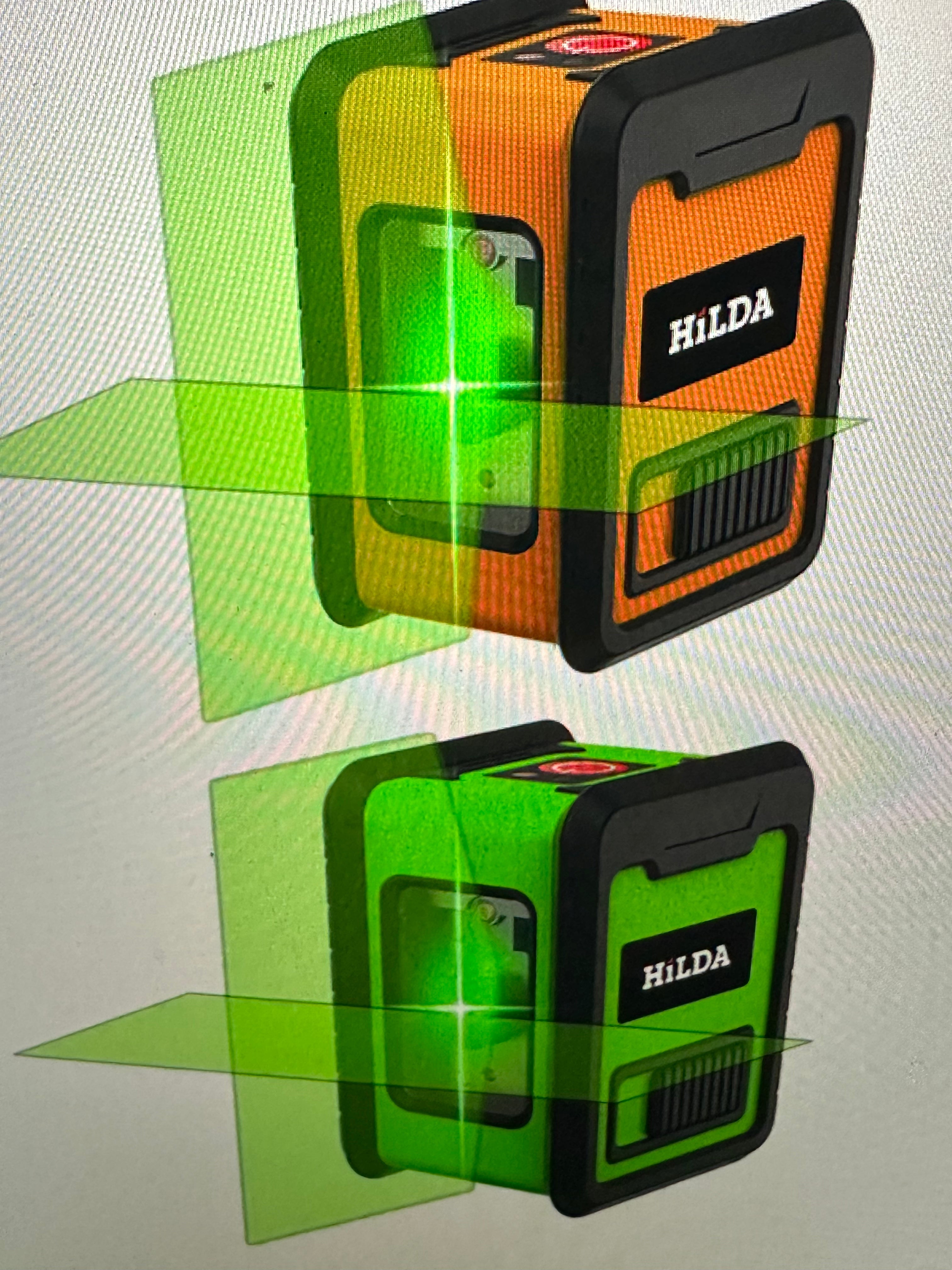 2 Lines Levels Measurement Tool High-precision Green Light Line