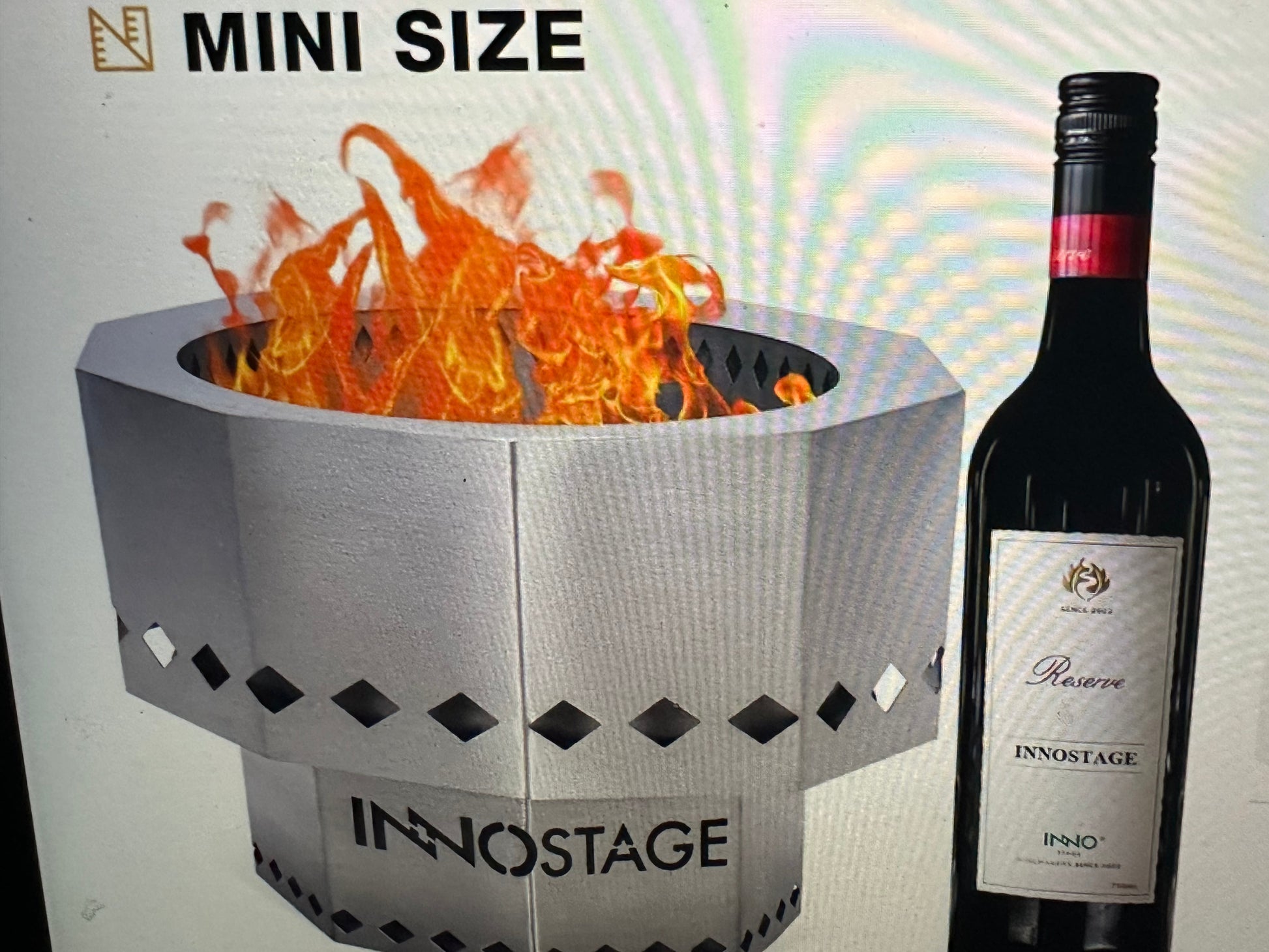 Smokeless Fire Pit For Outdoor Wood Pellet Burning Spark Fire Pit