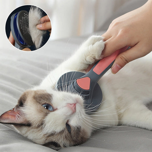 Cat Comb Brush Pet Hair Removes For Dog Grooming Cleaner Cleaning Supplies Self